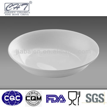 Hans collection custom logo restaurant porcelain ceramic plate dish
